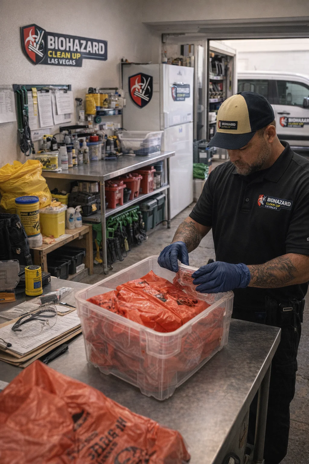 Biohazard Clean Up Las Vegas - Workspace Interior